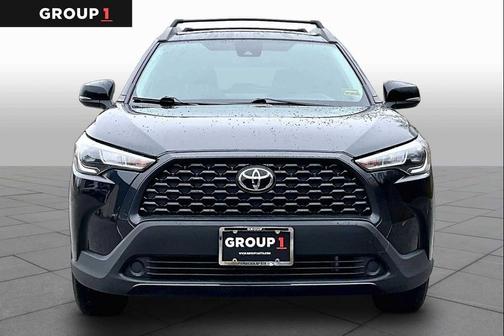 Jet Black 2022 Toyota Corolla Cross LE