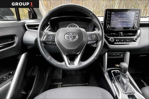 Jet Black 2022 Toyota Corolla Cross LE