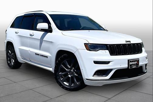 Bright White Clearcoat 2019 Jeep Grand Cherokee High Altitude