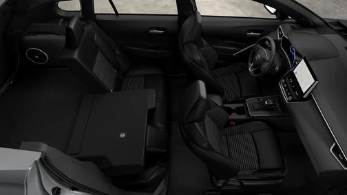 Wind Chill Pearl/Jet Black 2026 Toyota Corolla Hybrid SE