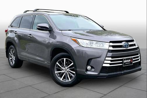 Predawn Gray Mica 2017 Toyota Highlander Hybrid XLE