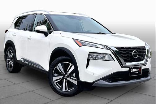 Pearl White Tricoat 2021 Nissan Rogue SL