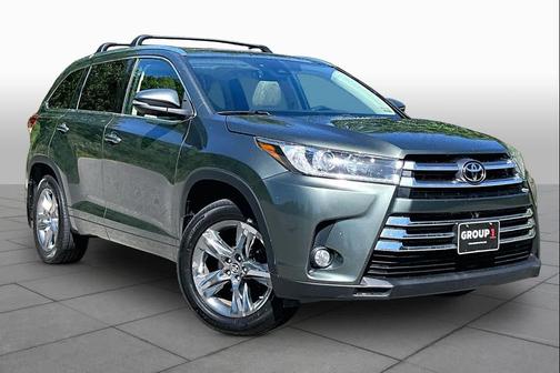 Alumina Jade Metallic 2018 Toyota Highlander Limited Platinum