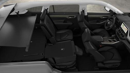 Midnight Black Metallic 2026 Toyota Highlander Hybrid Limited