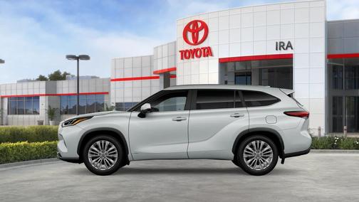 Wind Chill Pearl 2026 Toyota Highlander Hybrid Platinum