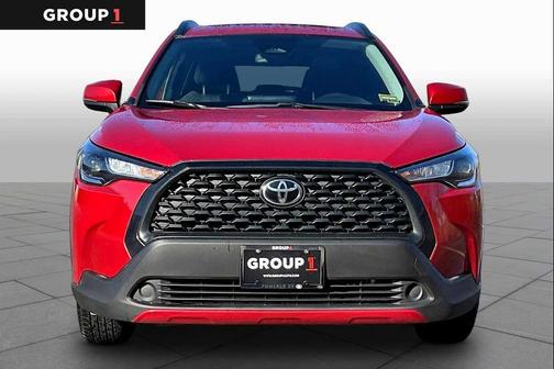 Barcelona Red Metallic 2023 Toyota Corolla Cross LE