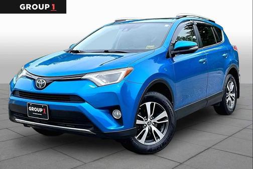 Electric Storm Blue 2018 Toyota RAV4 XLE