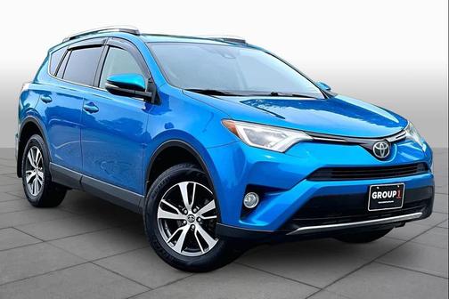 Electric Storm Blue 2018 Toyota RAV4 XLE