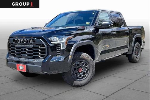 Midnight Black Metallic 2025 Toyota Tundra Hybrid TRD Pro