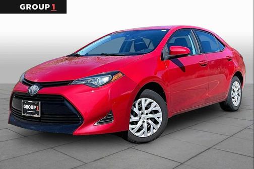 Barcelona Red Metallic 2019 Toyota Corolla LE