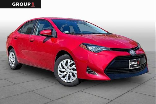 Barcelona Red Metallic 2019 Toyota Corolla LE