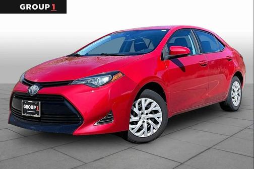Barcelona Red Metallic 2019 Toyota Corolla LE