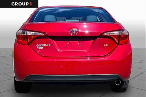 Barcelona Red Metallic 2019 Toyota Corolla LE