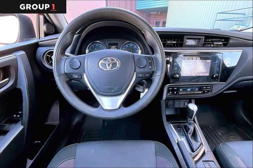 Barcelona Red Metallic 2019 Toyota Corolla LE