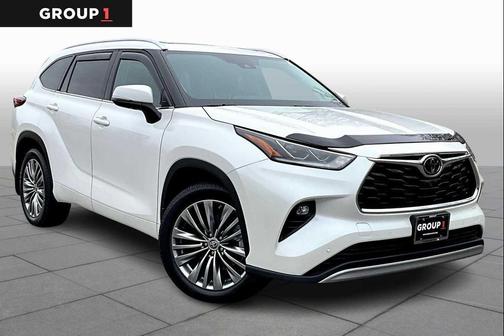 Blizzard Pearl 2021 Toyota Highlander Platinum