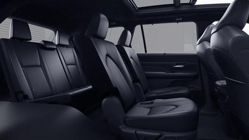Midnight Black Metallic 2026 Toyota Highlander Hybrid Base