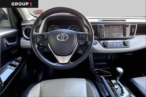 Silver Sky Metallic 2017 Toyota RAV4 Hybrid Limited