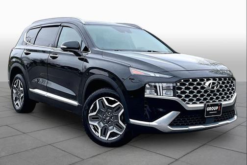 Twilight Black 2023 Hyundai SANTA FE HEV SEL Premium