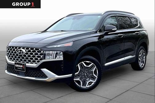 Twilight Black 2023 Hyundai SANTA FE HEV SEL Premium
