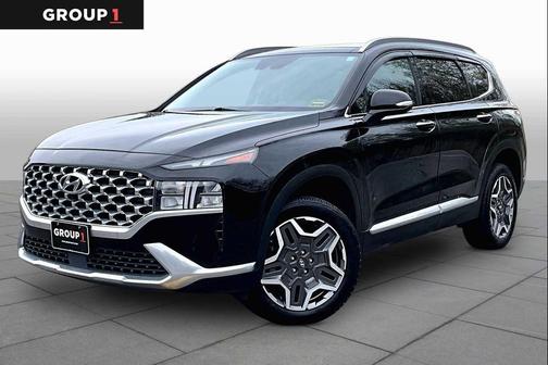 Twilight Black 2023 Hyundai SANTA FE HEV SEL Premium