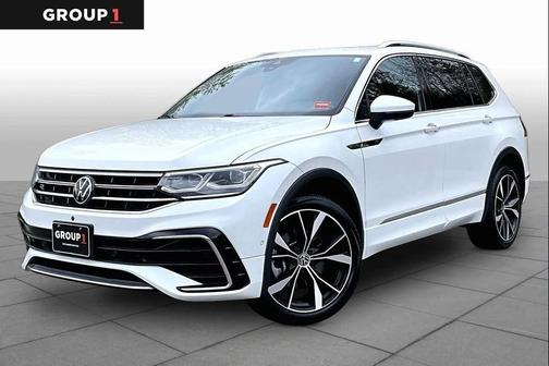 Opal White Pearl 2024 Volkswagen Tiguan 2.0T SEL R-Line 4MOTION