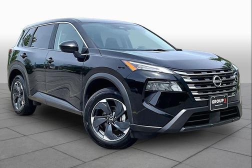 Super Black 2024 Nissan Rogue SV