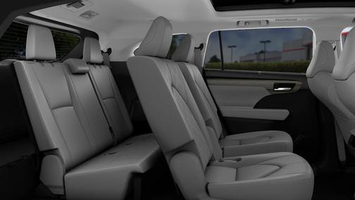 Midnight Black Metallic 2026 Toyota Highlander Hybrid Platinum
