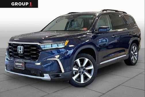Obsidian Blue Pearl 2023 Honda Pilot AWD Elite