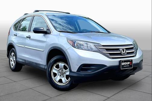 Alabaster Silver Metallic 2014 Honda CR-V LX
