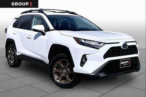 Ice Cap 2023 Toyota RAV4 Hybrid Woodland Edition