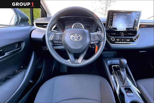 Black Sand Pearl 2022 Toyota Corolla LE