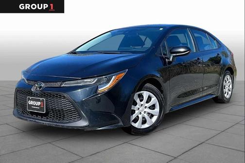 Black Sand Pearl 2022 Toyota Corolla LE