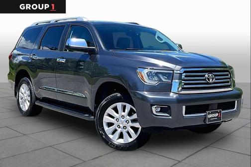 Magnetic Gray Metallic 2019 Toyota Sequoia Platinum