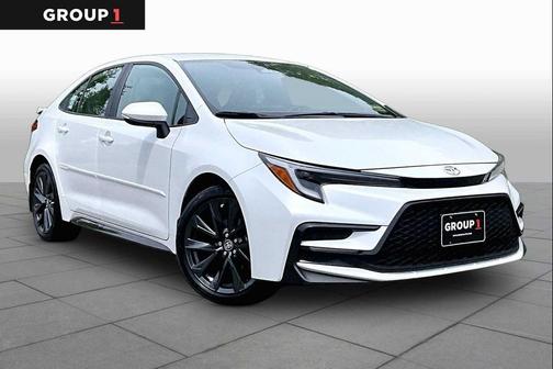 Wind Chill Pearl 2023 Toyota Corolla SE