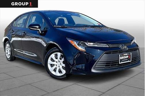 Midnight Black Metallic 2023 Toyota Corolla LE