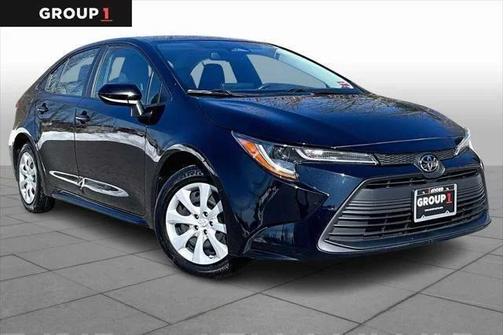 Midnight Black Metallic 2023 Toyota Corolla LE