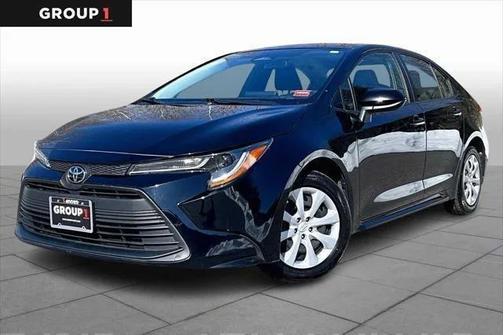 Midnight Black Metallic 2023 Toyota Corolla LE