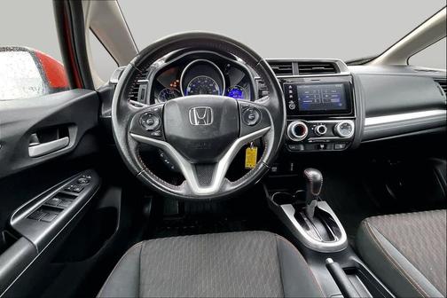 Orange Fury 2018 Honda Fit Sport