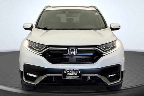 Platinum White Pearl 2020 Honda CR-V Hybrid Touring