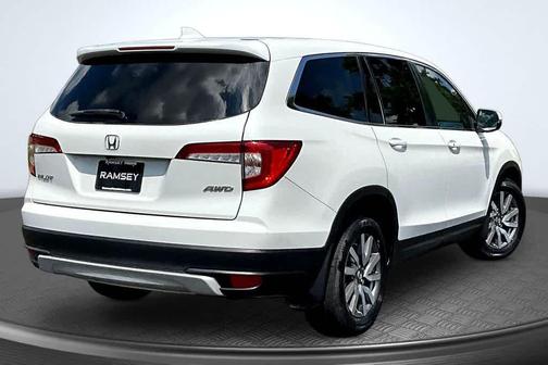 Platinum White Pearl 2020 Honda Pilot AWD EX-L