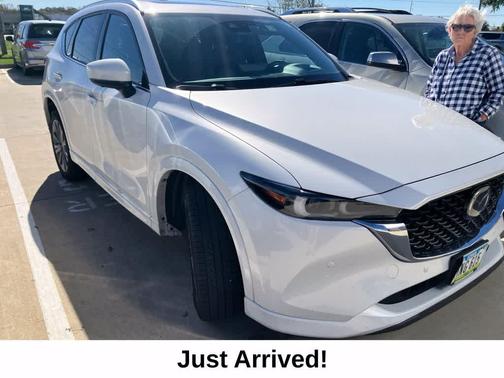 Rhodium White Metallic 2023 Mazda CX-5 2.5 Turbo Signature