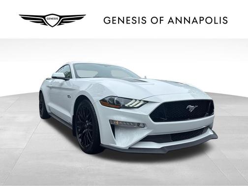 Oxford White 2019 Ford Mustang GT Premium