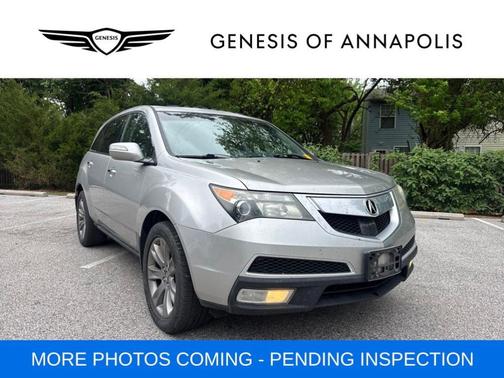 Silver 2012 Acura MDX 3.7L Advance