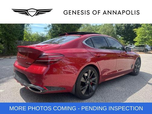 Red 2023 Genesis G70 3.3T