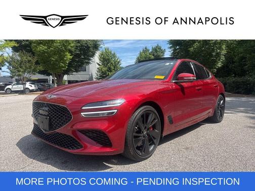 Red 2023 Genesis G70 3.3T