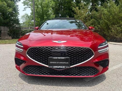 Red 2023 Genesis G70 3.3T