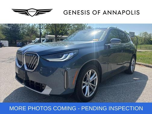 Blue Metallic 2025 BMW X3 30 xDrive