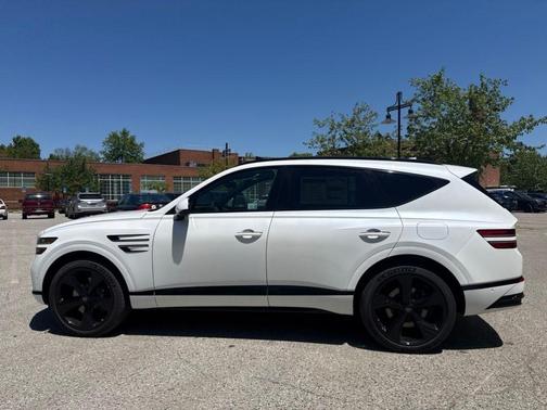 Alta White 2026 Genesis GV80 3.5T Prestige Black