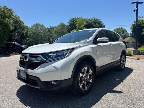 Platinum White Pearl 2019 Honda CR-V EX