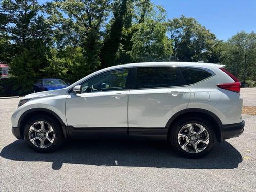 Platinum White Pearl 2019 Honda CR-V EX
